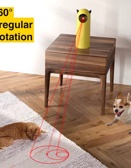 Load image into Gallery viewer, Automatic Cat Toys LED Laser Interactive Smart Teasing Pet Handheld Electronic Indoor Random Laser Cats Toy Accessories for Dog
