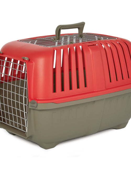 Load image into Gallery viewer, Spree Hard-Sided Pet Carrier, 24-Inch Spree, Blue, 2-Door Top Load
