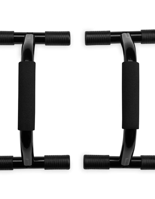 Load image into Gallery viewer, Push-Up Bars, Pair, Sturdy Push-Up Stands, Black
