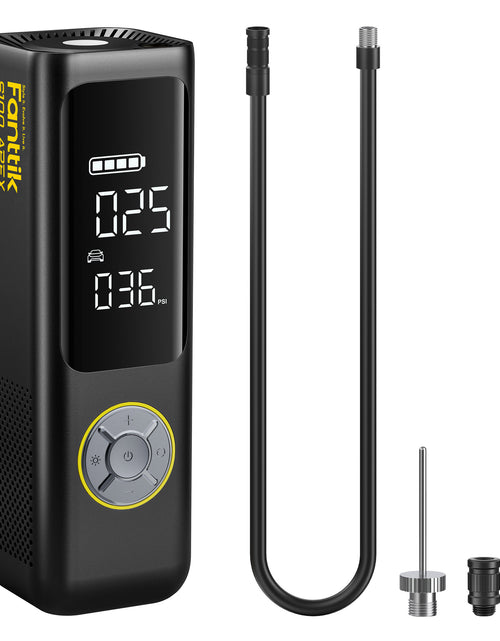 Load image into Gallery viewer, S100 APEX Powerful Portable Air Pump &amp; Tire Inflator with Power Bank, Black
