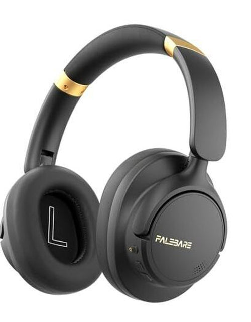 Load image into Gallery viewer, Noise Cancelling Headphones, Bluetooth Headphones over the Ear Headphones Black
